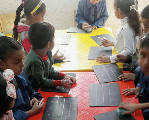 Alphabetisierungs-Projekte für Flüchtlingskinder in Jordanien