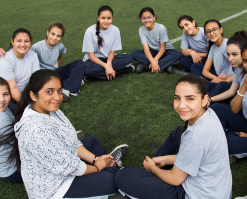 girls_football-jordan-strengthen_girl Sports is a welcomed and fun part of these girls' life