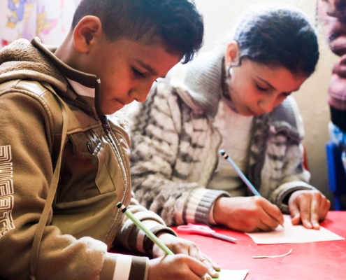 literacy-children_jordan The children enjoy working in the literacy booklets