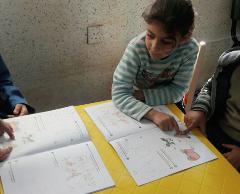 literacy-in_jordan The educational books for literacy have numerous illustrations
