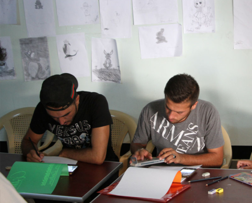 Youth Iraq - Draw together Youth Iraq - Draw together