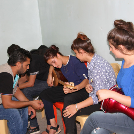Youth Iraq - make music together Youth Iraq - make music together