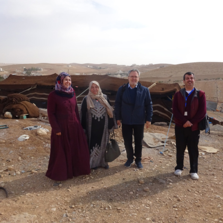 Winterhilfe in Jordanien
