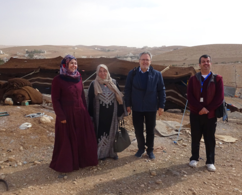 Winterhilfe in Jordanien
