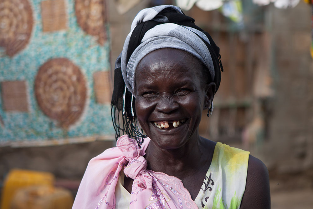 Frauen sind im Südsudan oft Gewalt ausgesetzt. Wir helfen.