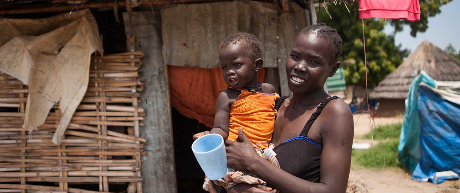 Wasserversorgung und andere Hilfe für die Bevölkerung im Südsudan