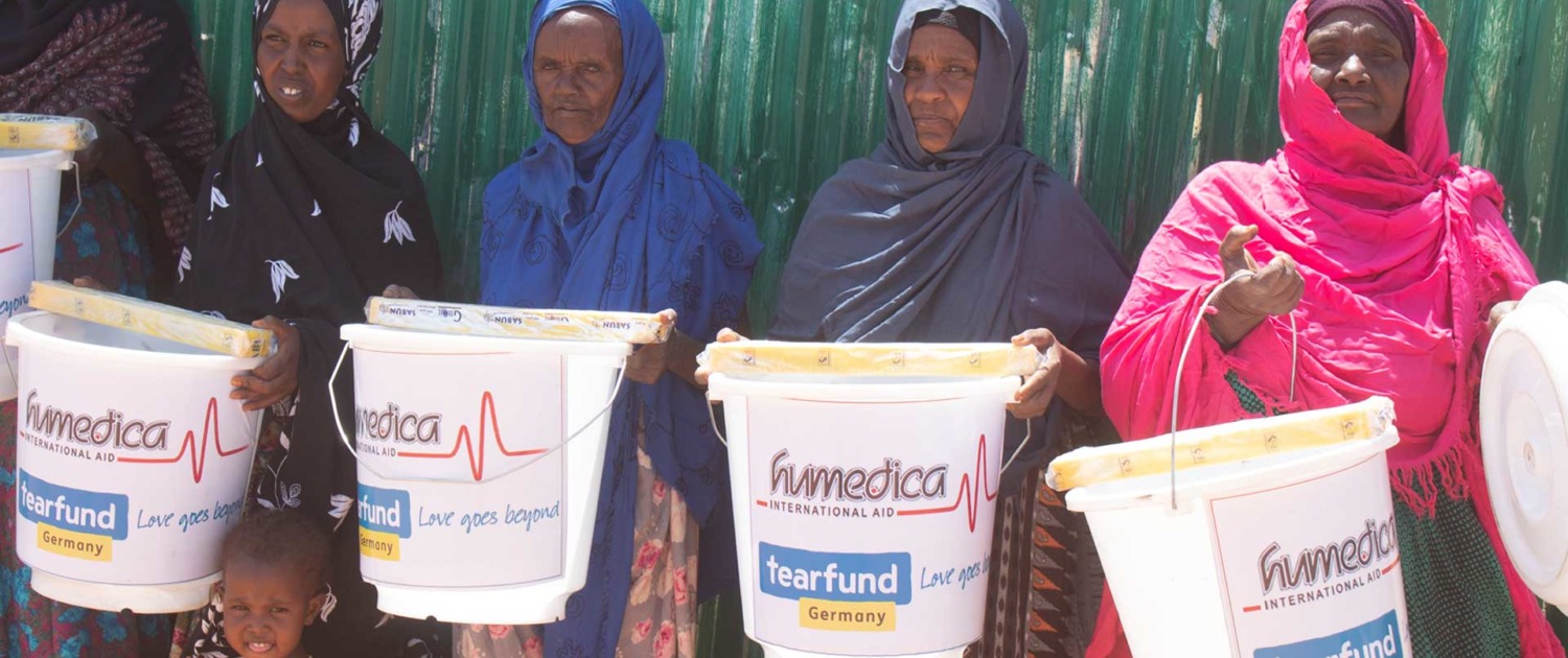 Wir leisten Nothilfe für Familien in Ostafrika